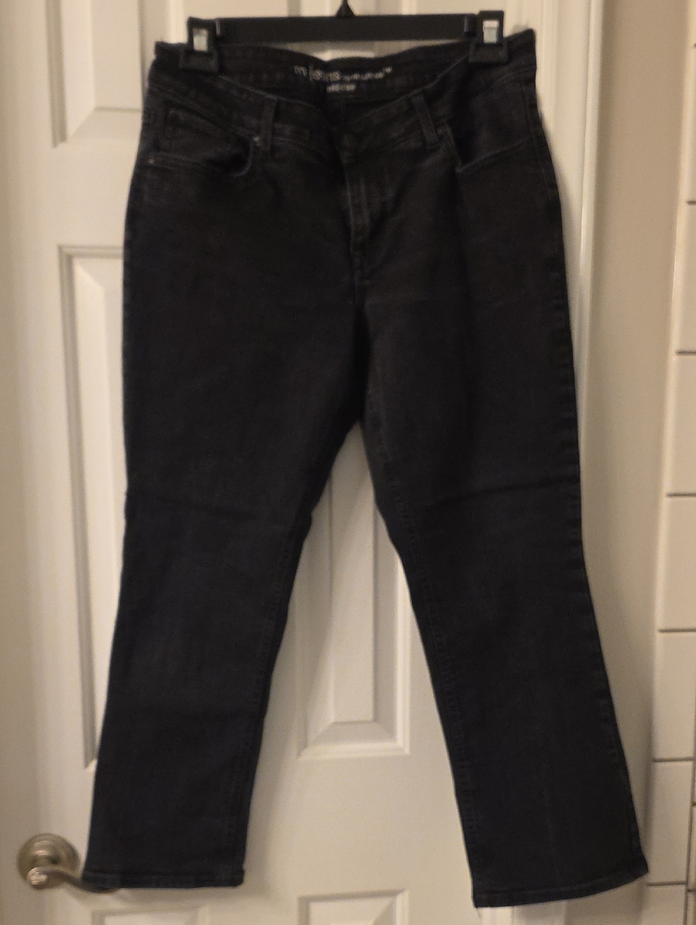 Maurices Black Mid-Rise Jeans